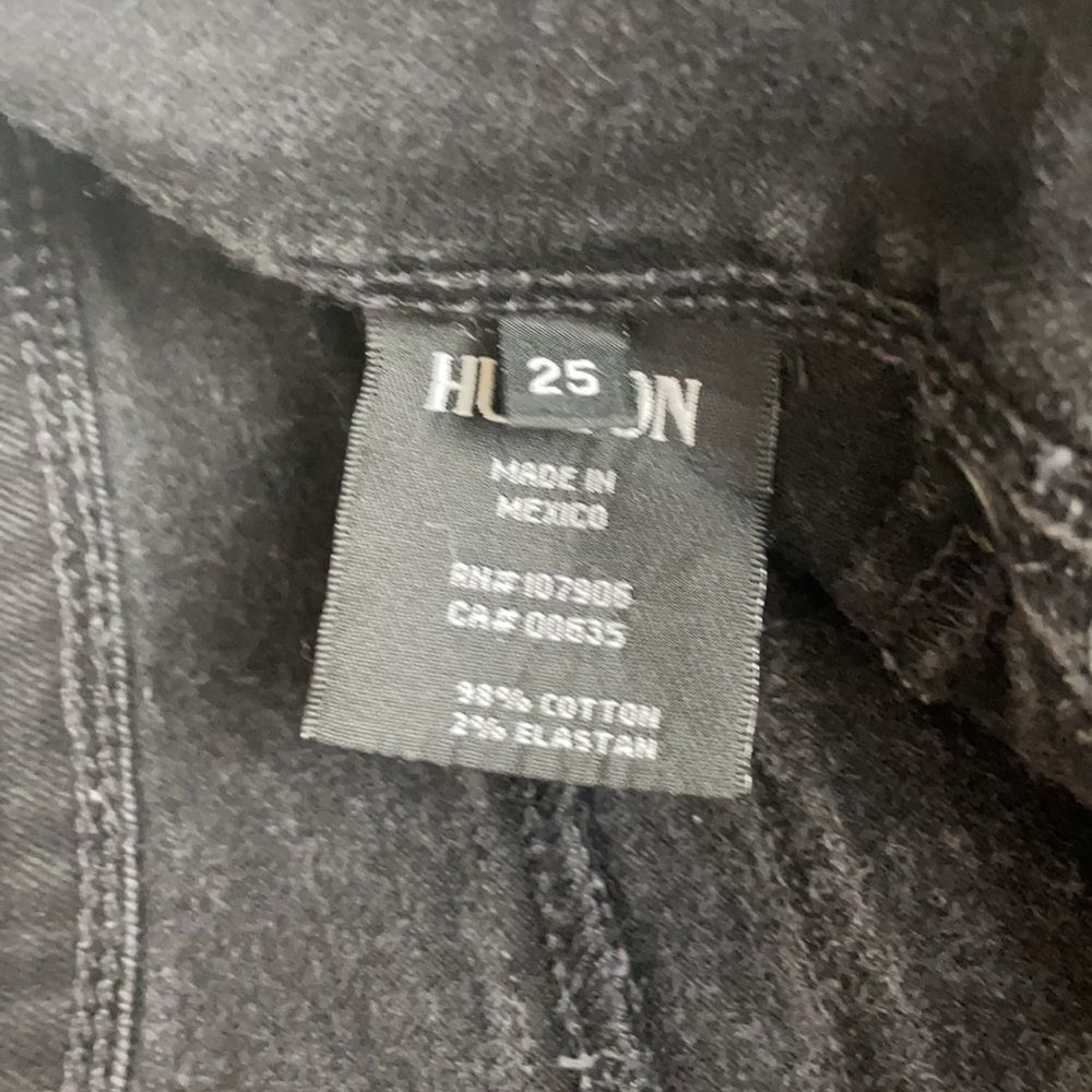Hudson Collin Skinny 25 black jeans - Picture 12 of 15